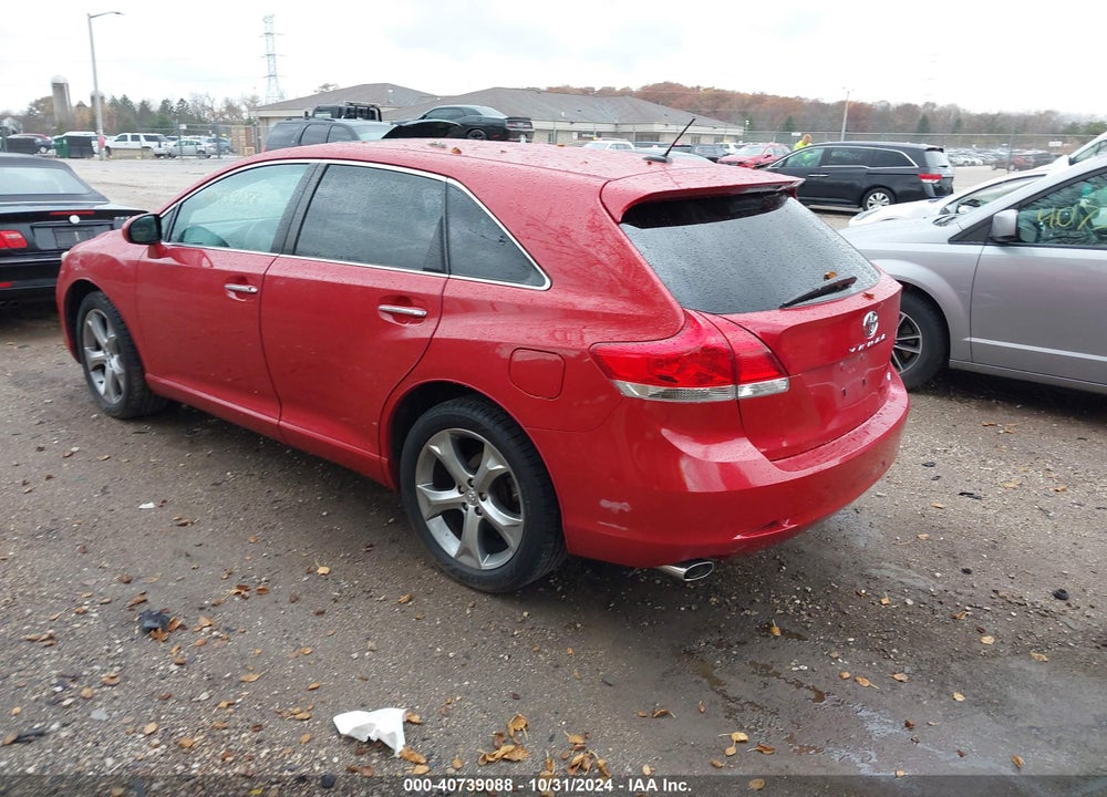 2009 TOYOTA VENZA BASE V6 VIN: 4T3BK11A39U003807