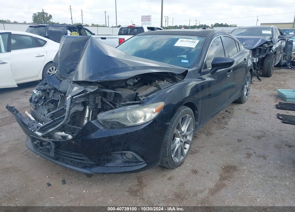 2014 MAZDA 6 I GRAND TOURING VIN: JM1GJ1W60E1125501