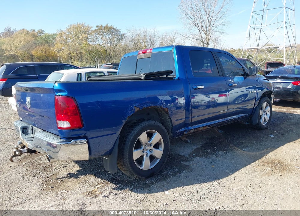 2009 DODGE RAM 1500 SLT/SPORT/TRX VIN: 1D3HB13T49S810670