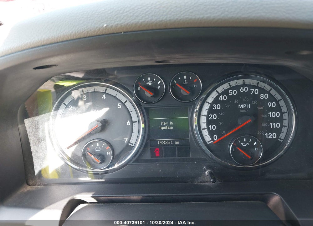 2009 DODGE RAM 1500 SLT/SPORT/TRX VIN: 1D3HB13T49S810670