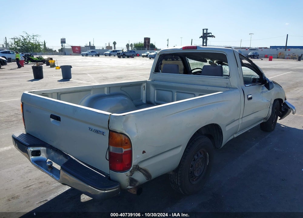 2000 TOYOTA TACOMA VIN: 4TANL42N0YZ587719