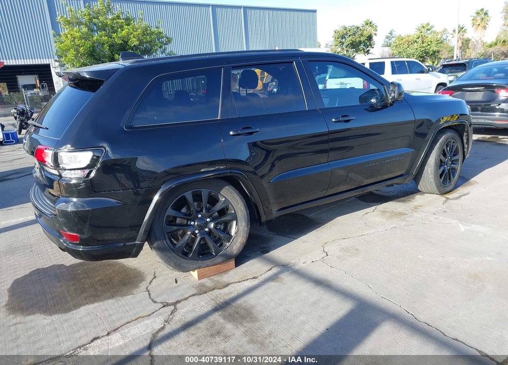 2018 JEEP GRAND CHEROKEE ALTITUDE 4X4 VIN: 1C4RJFAG8JC140607