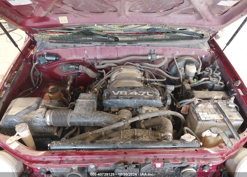 2000 TOYOTA TUNDRA SR5 V8 VIN: 5TBBT4411YS036260