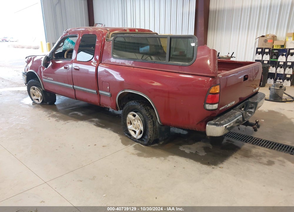 2000 TOYOTA TUNDRA SR5 V8 VIN: 5TBBT4411YS036260