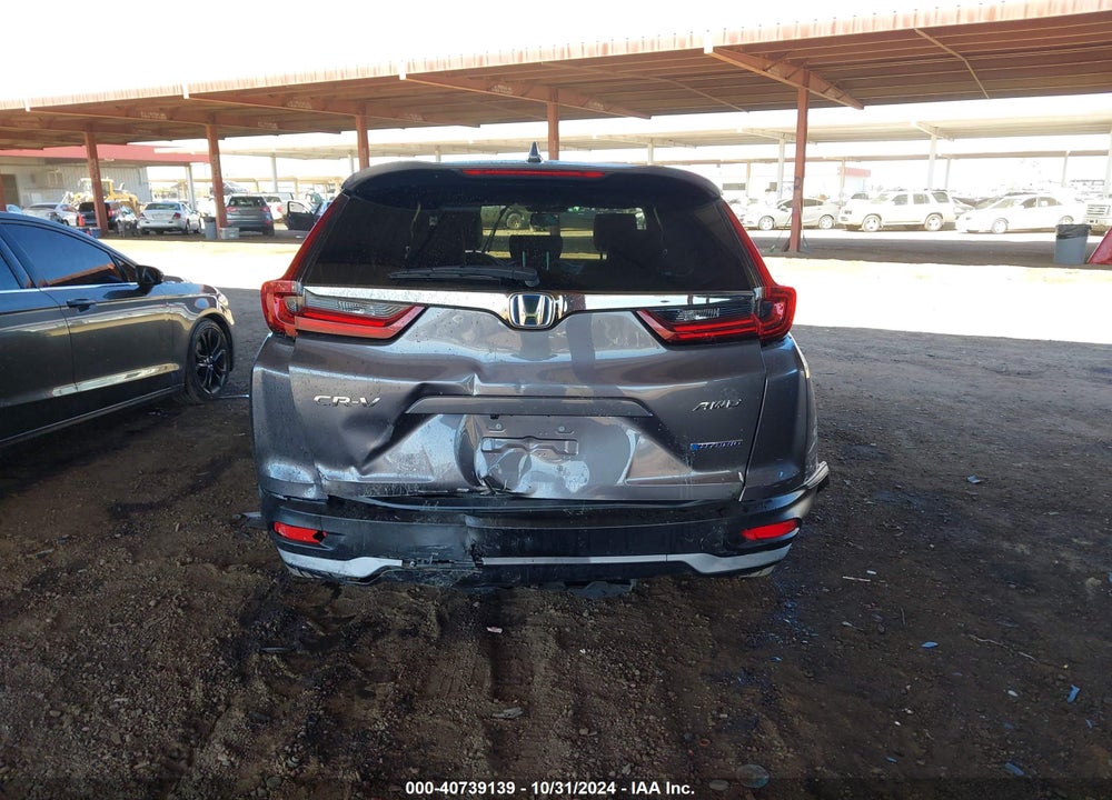 2022 HONDA CR-V HYBRID EX-L VIN: 5J6RT6H80NL005114