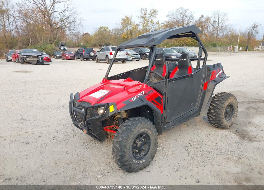 2017 POLARIS RZR S 570 EPS VIN: 4XAVJE576HB685781