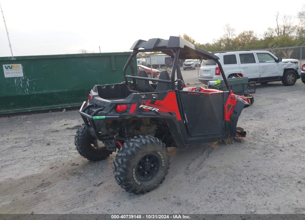 2017 POLARIS RZR S 570 EPS VIN: 4XAVJE576HB685781