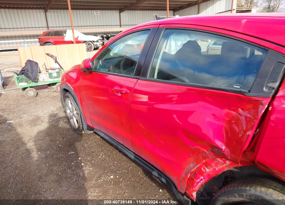 2016 HONDA HR-V LX VIN: 3CZRU6H32GM728952