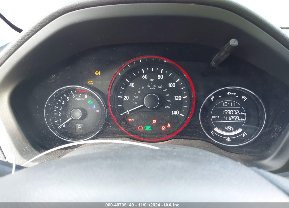 2016 HONDA HR-V LX VIN: 3CZRU6H32GM728952