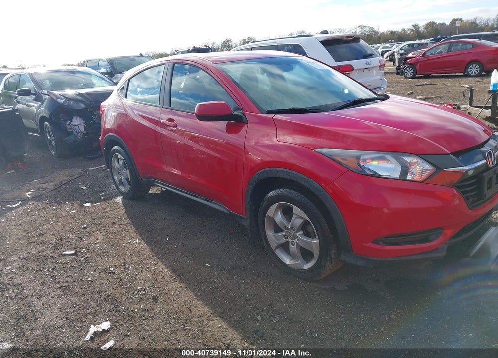 2016 HONDA HR-V LX VIN: 3CZRU6H32GM728952