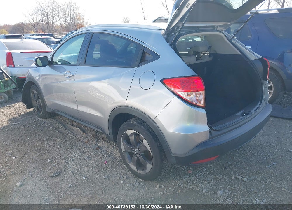 2018 HONDA HR-V EX-L VIN: 3CZRU6H75JM719091