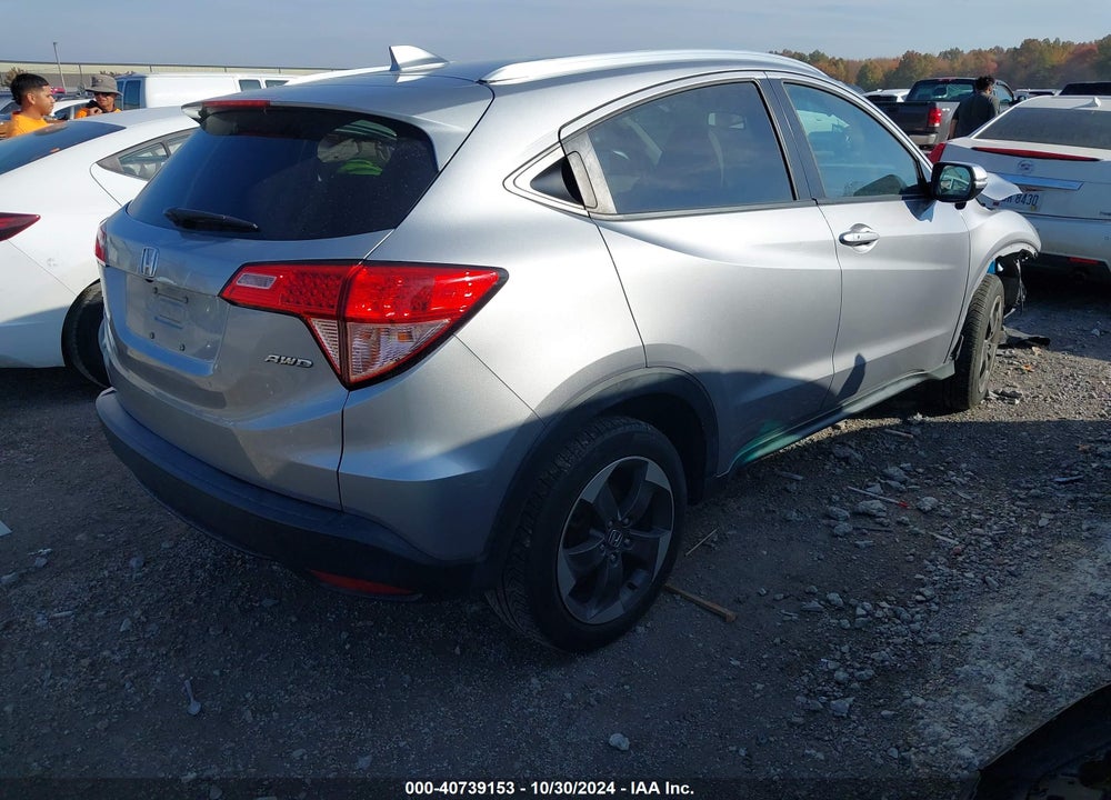 2018 HONDA HR-V EX-L VIN: 3CZRU6H75JM719091