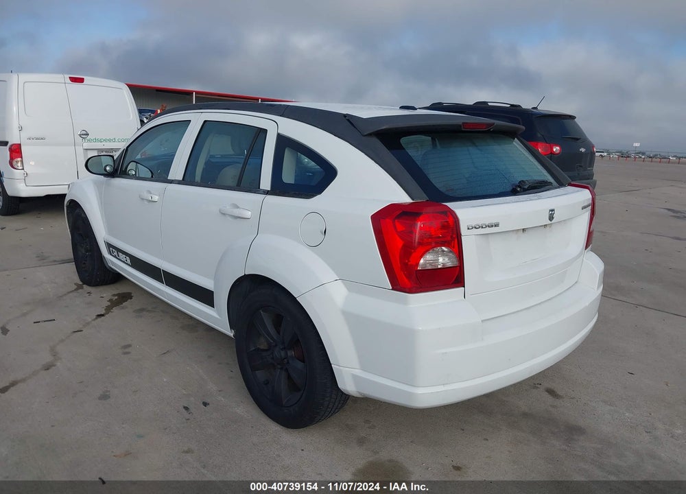 2011 DODGE CALIBER VIN: 1B3CB3HA4BD191070