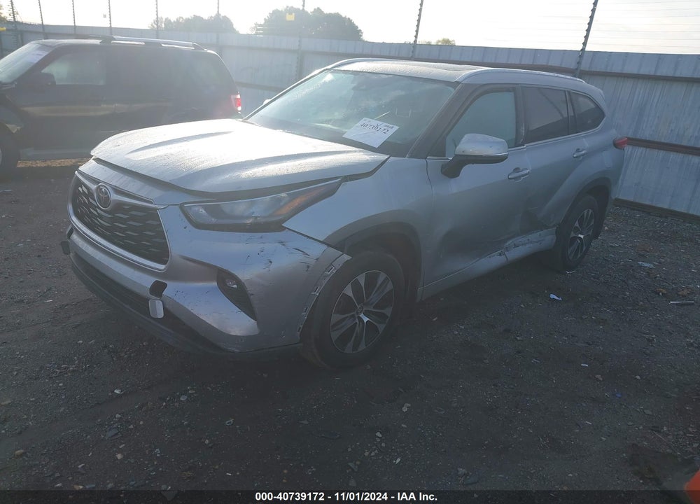 2020 TOYOTA HIGHLANDER VIN: 5TDGZRBH2LS017377
