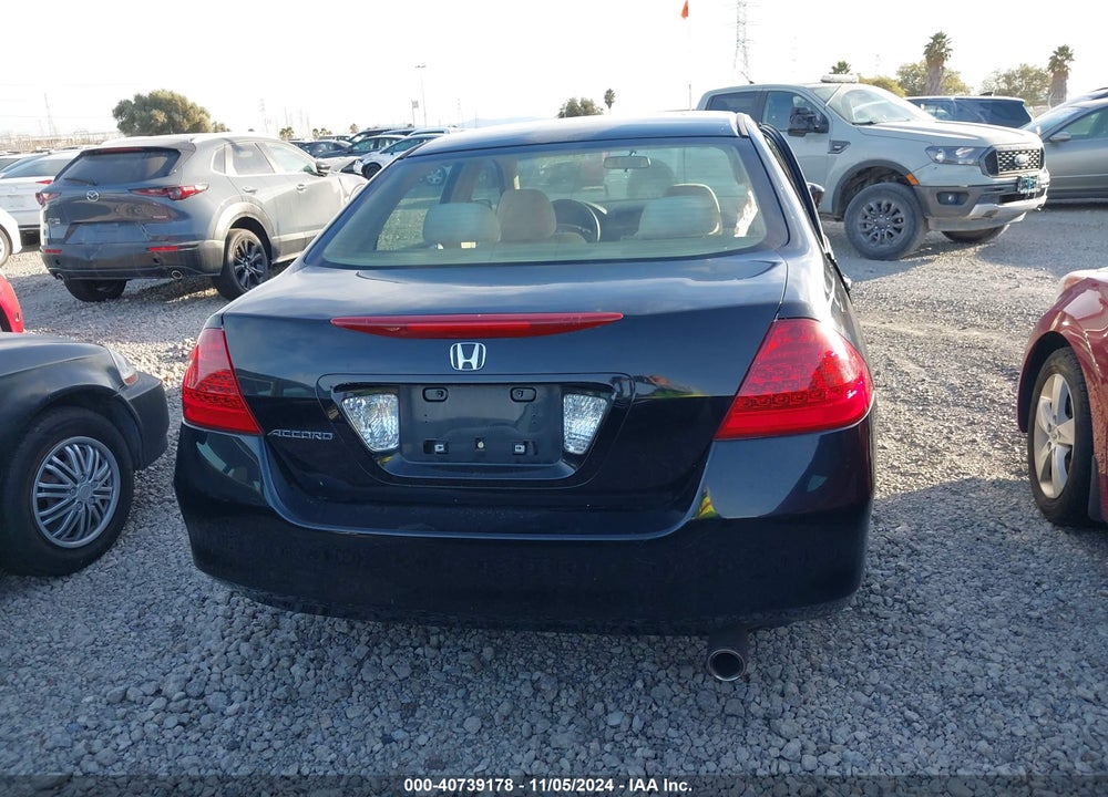 2006 HONDA ACCORD 2.4 LX VIN: JHMCM56496C011514