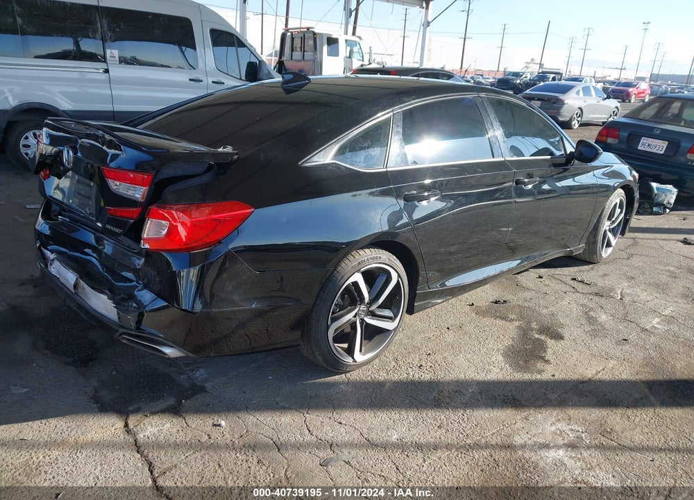 2018 HONDA ACCORD SPORT VIN: 1HGCV1F30JA241723
