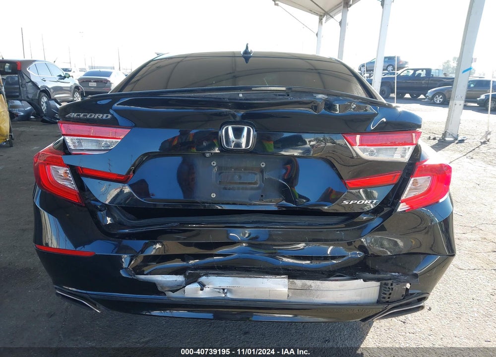 2018 HONDA ACCORD SPORT VIN: 1HGCV1F30JA241723