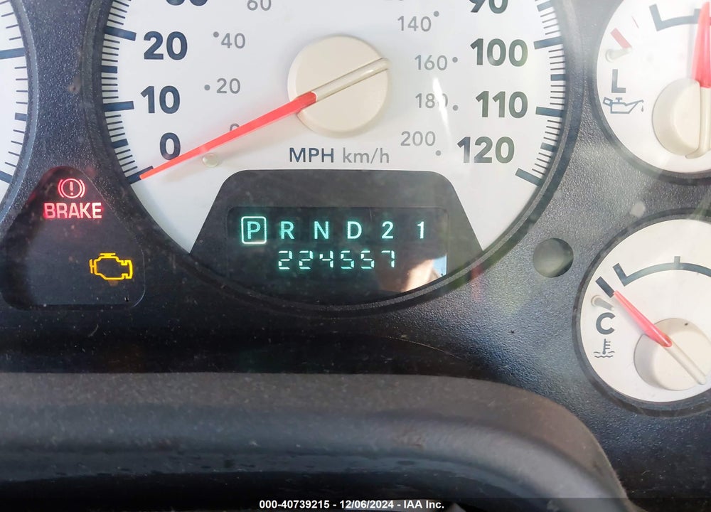 2006 DODGE RAM 1500 LARAMIE VIN: 1D7HA18256J122910