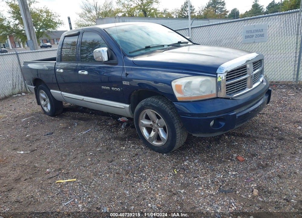 2006 DODGE RAM 1500 LARAMIE VIN: 1D7HA18256J122910