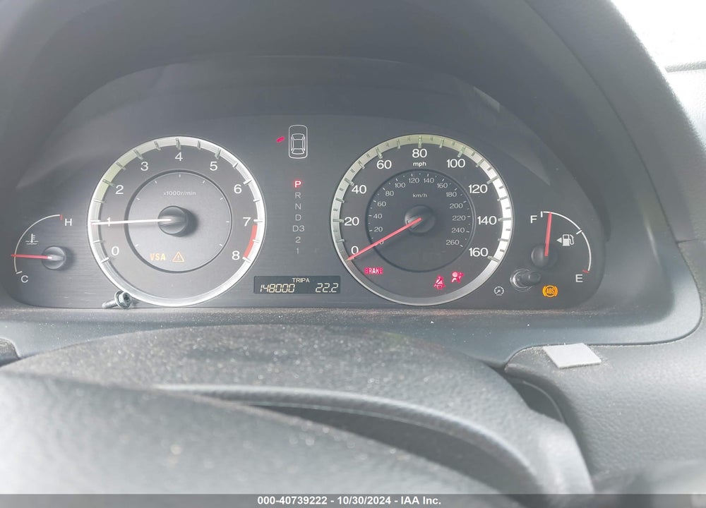 2008 HONDA ACCORD 2.4 EX-L VIN: 1HGCP26878A108396