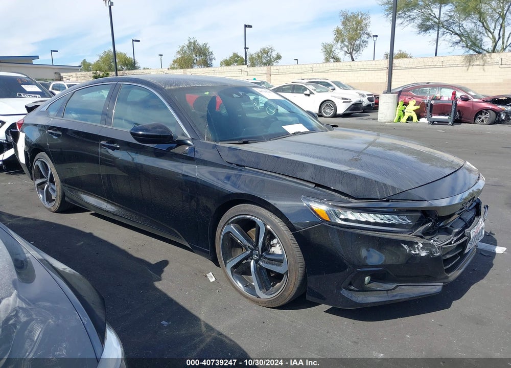 2022 HONDA ACCORD SPORT VIN: 1HGCV1F39NA041039