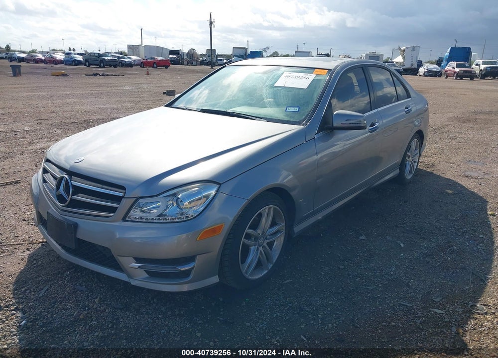 2014 MERCEDES-BENZ C-CLASS C 250 SPORT/LUXURY VIN: WDDGF4HB9EA937947