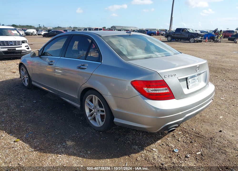 2014 MERCEDES-BENZ C-CLASS C 250 SPORT/LUXURY VIN: WDDGF4HB9EA937947