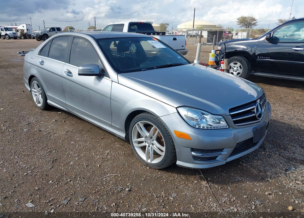 2014 MERCEDES-BENZ C-CLASS C 250 SPORT/LUXURY VIN: WDDGF4HB9EA937947