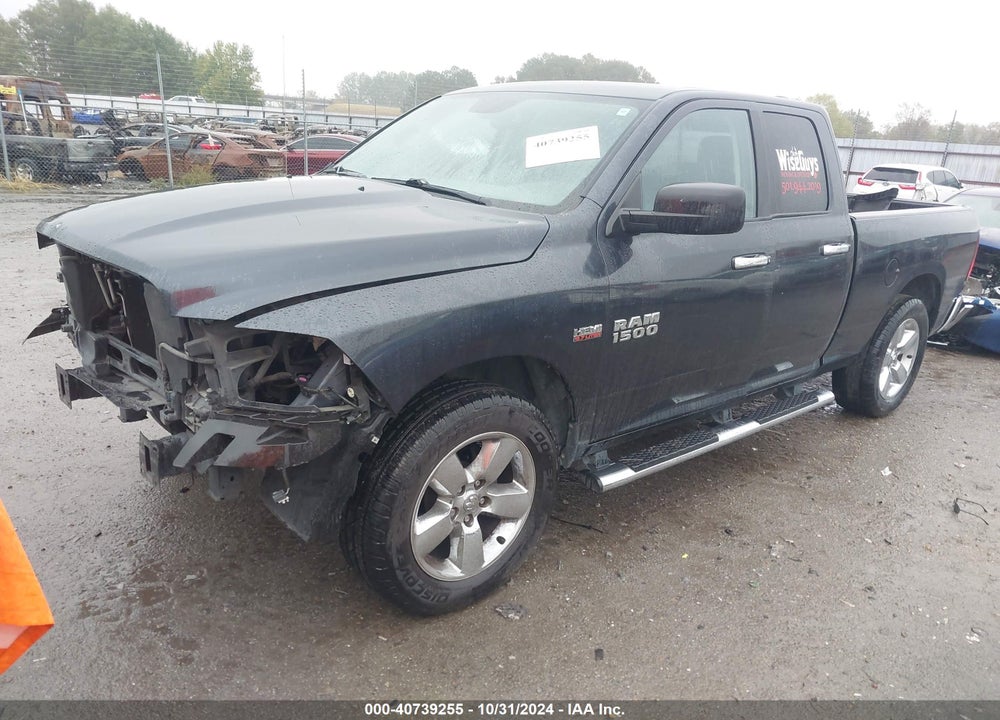 2016 RAM 1500 BIG HORN VIN: 1C6RR7GT9GS146070