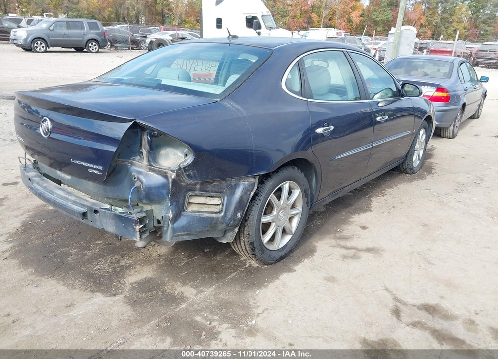 2007 BUICK LACROSSE CXL VIN: 2G4WD582671120770