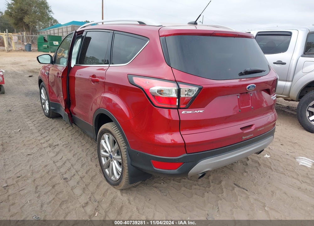2017 FORD ESCAPE TITANIUM VIN: 1FMCU0JD7HUC25096