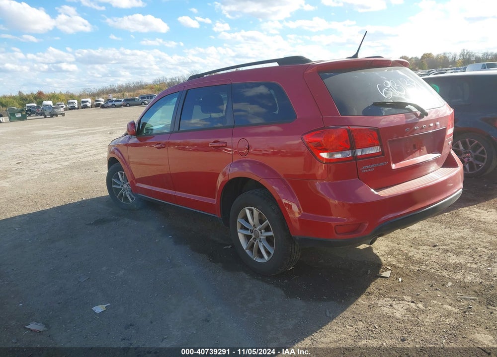 2015 DODGE JOURNEY SXT VIN: 3C4PDDBG6FT693138