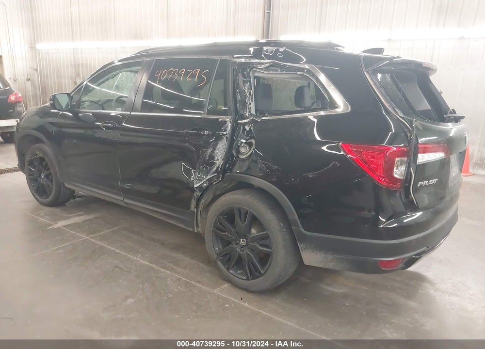 2022 HONDA PILOT AWD SPECIAL EDITION VIN: 5FNYF6H26NB088345