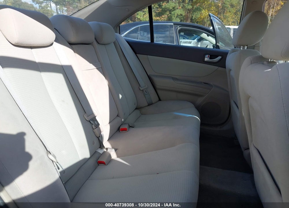 2008 HYUNDAI SONATA GLS VIN: 5NPET46C58H358912