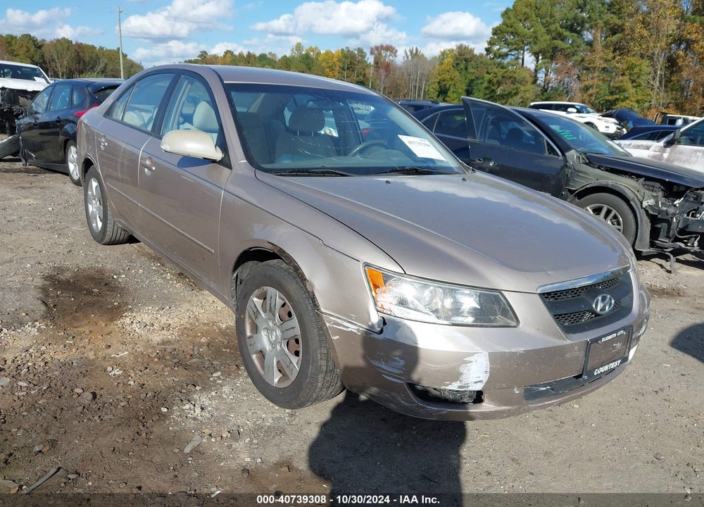 2008 HYUNDAI SONATA GLS VIN: 5NPET46C58H358912