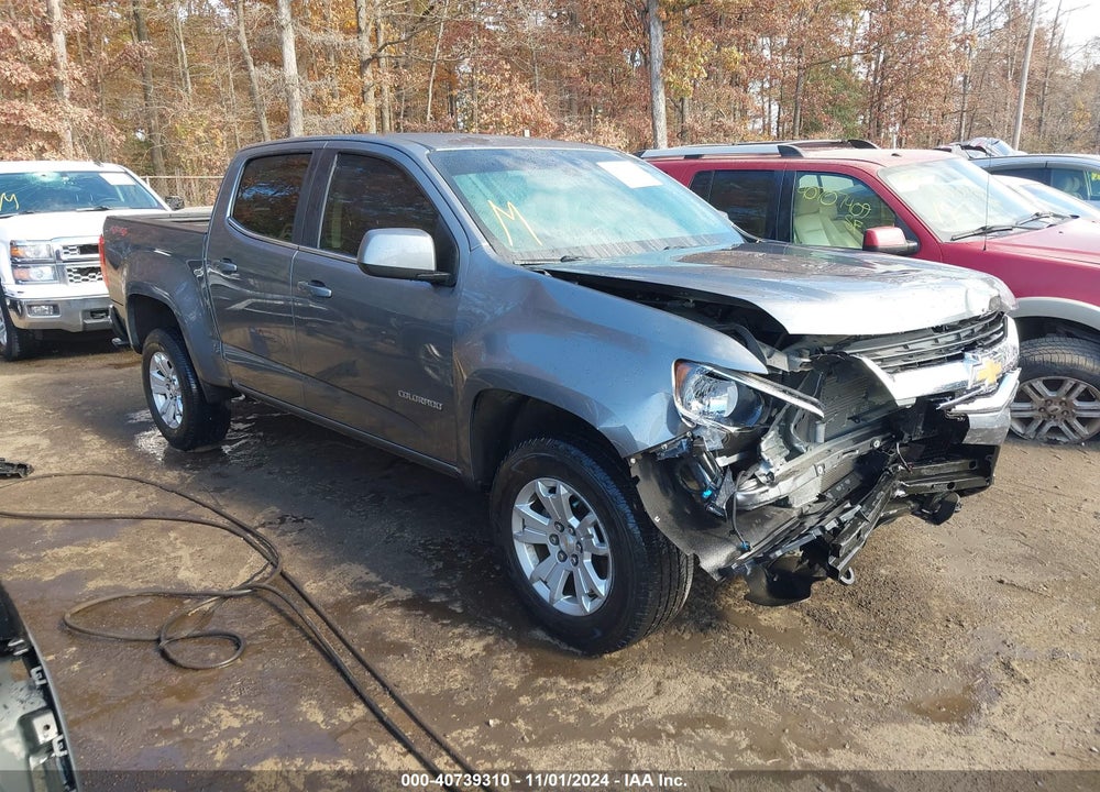 2020 CHEVROLET COLORADO 4WD SHORT BOX LT VIN: 1GCGTCEN4L1236080