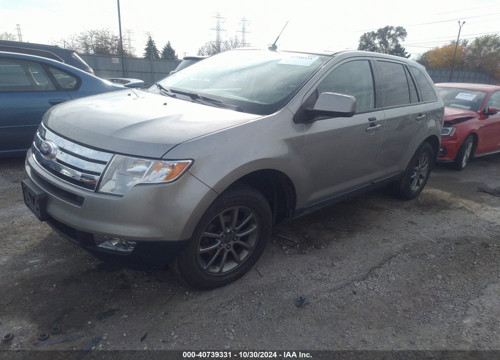 2008 FORD EDGE SEL VIN: 2FMDK38CX8BA91487