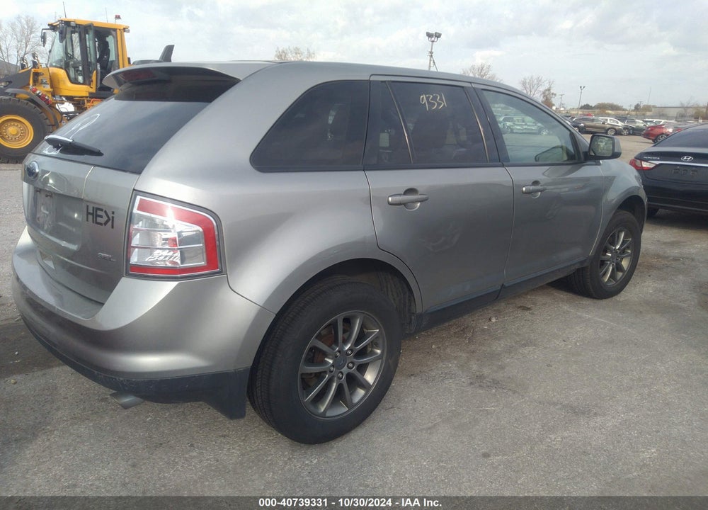 2008 FORD EDGE SEL VIN: 2FMDK38CX8BA91487