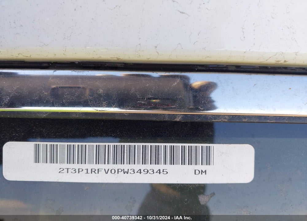 2023 TOYOTA RAV4 XLE VIN: 2T3P1RFV0PW349345