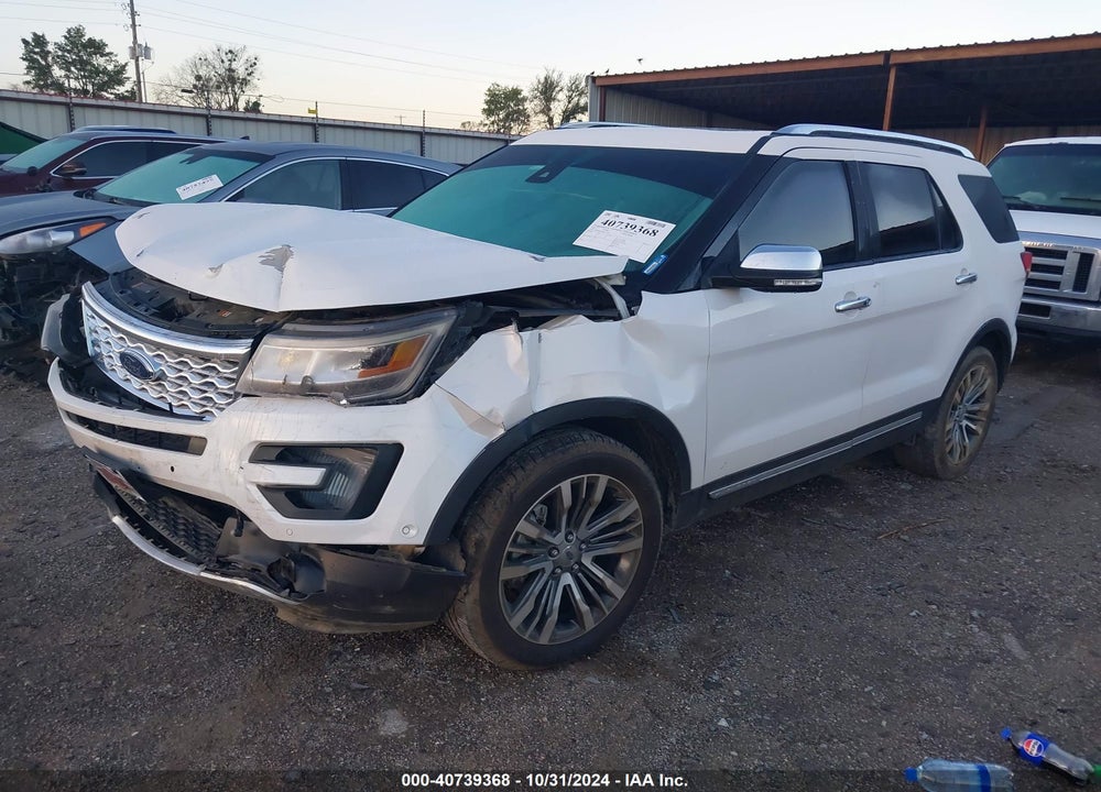 2017 FORD EXPLORER PLATINUM VIN: 1FM5K8HT3HGA59250