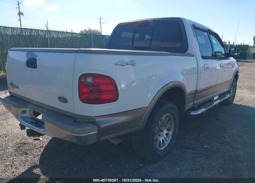 2003 FORD F-150 LARIAT/XLT VIN: 1FTRW08L03KA46618