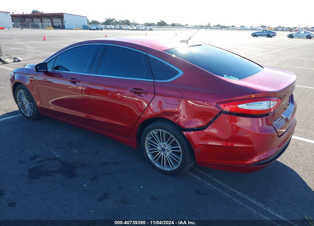 2014 FORD FUSION SE VIN: 3FA6P0HD8ER105864