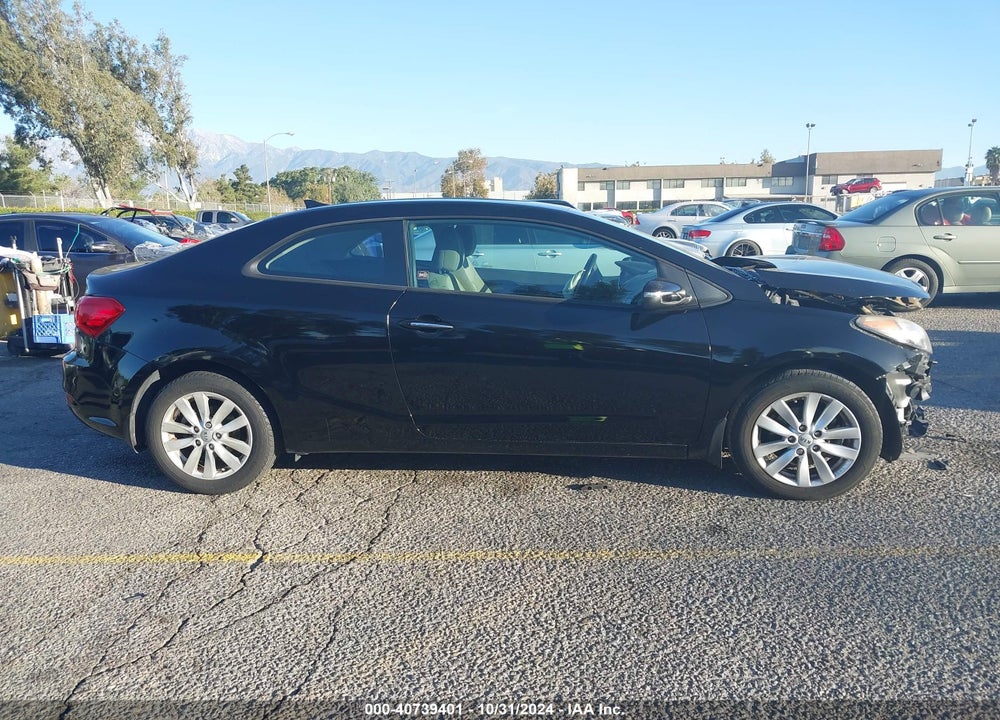 2014 KIA FORTE KOUP EX VIN: KNAFX6A83E5239711