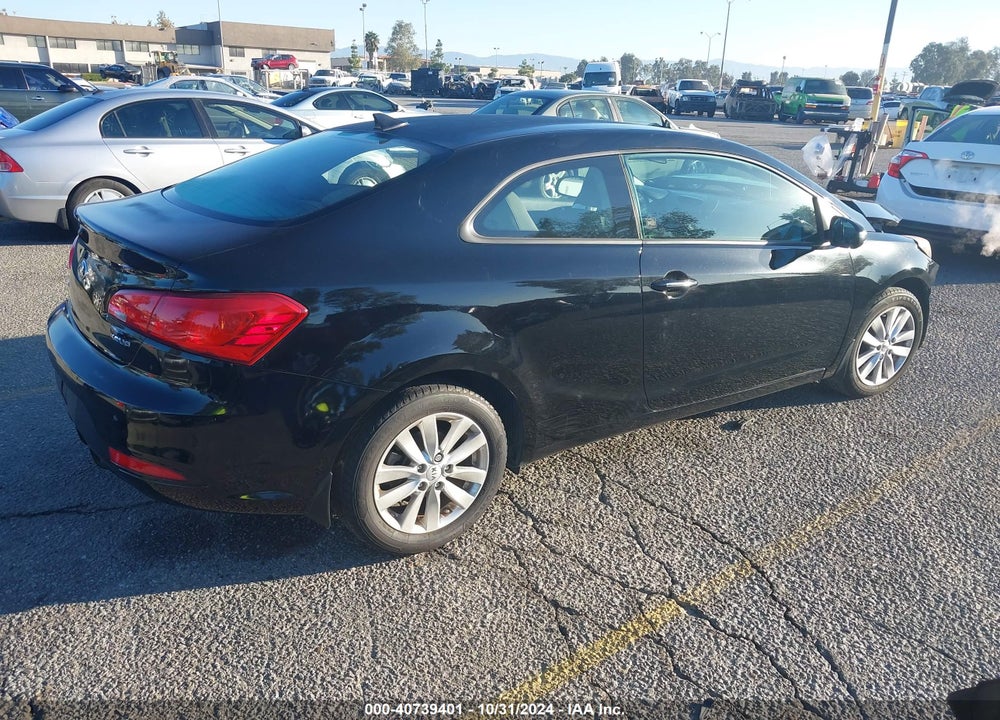 2014 KIA FORTE KOUP EX VIN: KNAFX6A83E5239711