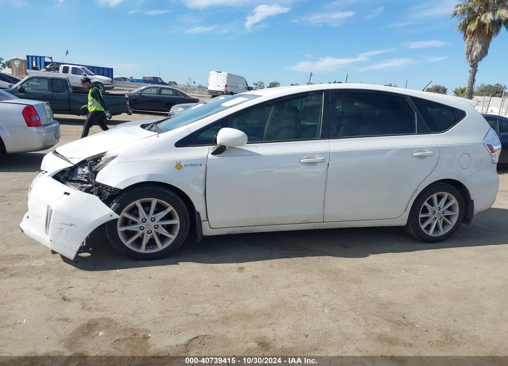 2012 TOYOTA PRIUS V FIVE VIN: JTDZN3EU9C3148110