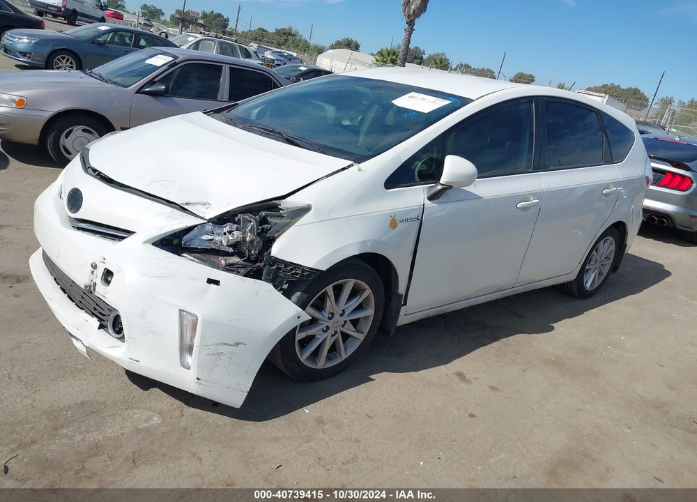 2012 TOYOTA PRIUS V FIVE VIN: JTDZN3EU9C3148110