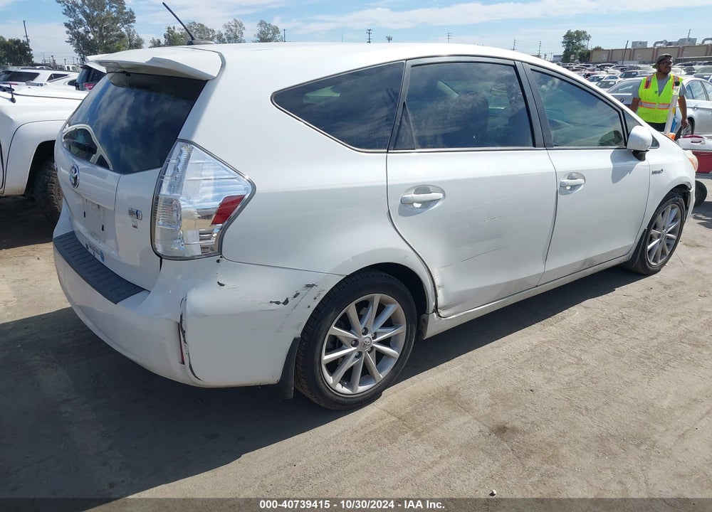 2012 TOYOTA PRIUS V FIVE VIN: JTDZN3EU9C3148110