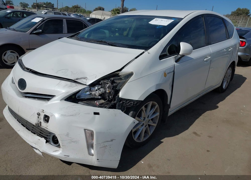 2012 TOYOTA PRIUS V FIVE VIN: JTDZN3EU9C3148110