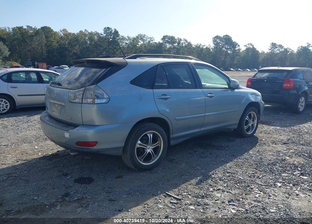 2004 LEXUS RX 330 BASE (A5) VIN: JTJGA31U240035169