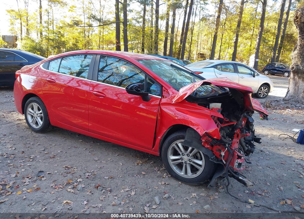 2017 CHEVROLET CRUZE LT AUTO VIN: 1G1BE5SM5H7186704